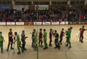 Imatge del final del partit entre el PHC Sant Cugat i el Parlem Calafell