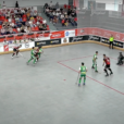 Moment del partit entre el Noia Freixenet i el Parlem Calafell