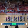 Imatge del final d'un partit apassionant entre el Finques Prats Lleida i el Parlem Calafell