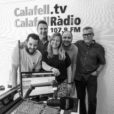 Els membres de l'equip de Calafell Ràdio